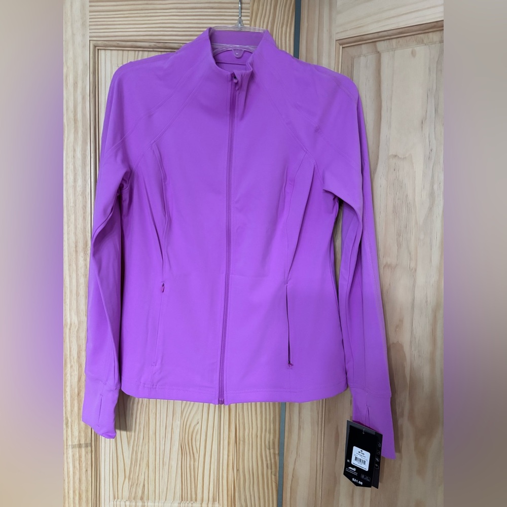 Avia NWT Pink Nylon Core Athletic Jacket Lightweight Full Zip Women’s Medium
